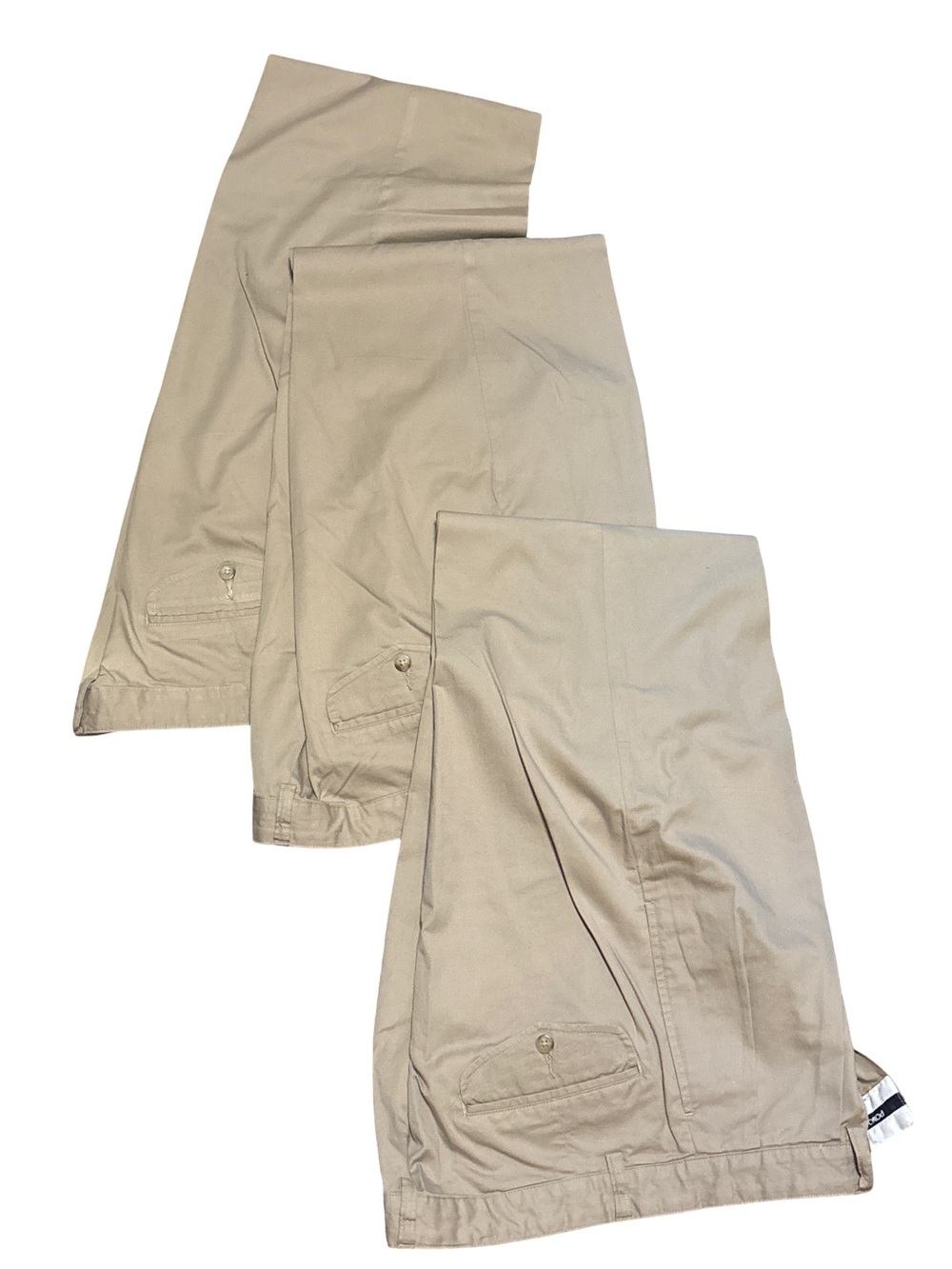 Men's Classic Khaki Pants - Lightweight Cotton Blend